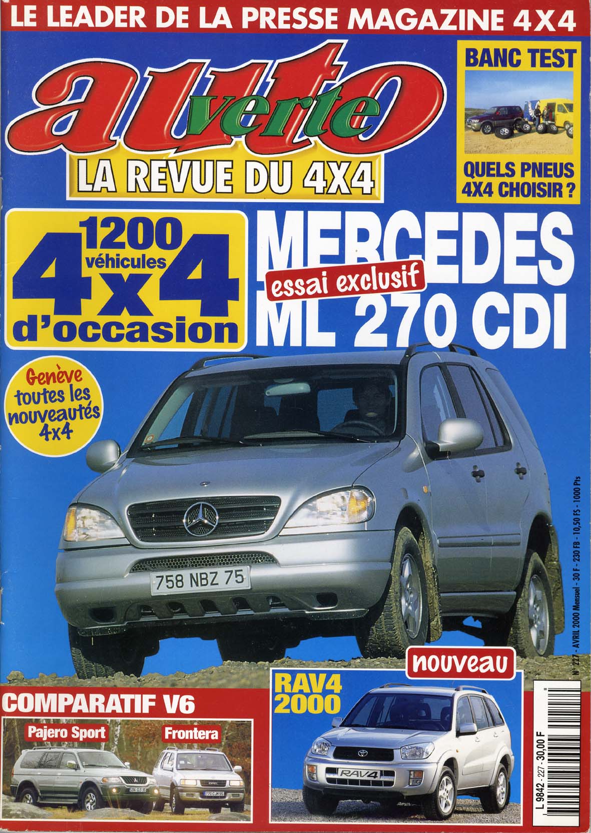 Auto Verte - 04/00